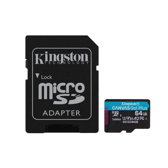 Карта памет Kingston Canvas Go! Plus microSDXC 64GB