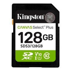 Карта памет Kingston Canvas Select Plus SD 128GB