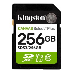 Карта памет Kingston Canvas Select Plus SD 256GB