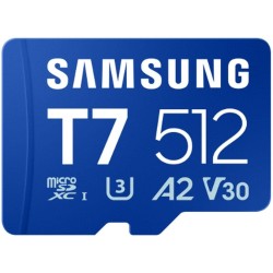 Карта памет SAMSUNG T7, microSD, 512GB