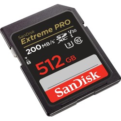 Карта памет SANDISK Extreme PRO SDHC, 512GB