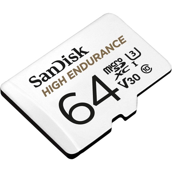 Карта памет SANDISK micro SDXC UHS-I, U3, SD Адаптер, 64GB