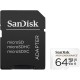 Карта памет SANDISK High Endurance micro SDXC UHS-I, U3, SD Адаптер, 64GB, Class 10, 100Mb/s