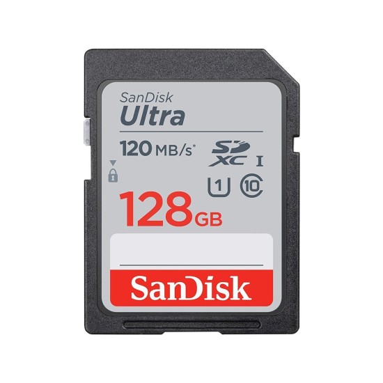 Карта памет SANDISK Ultra SDXC, 128GB