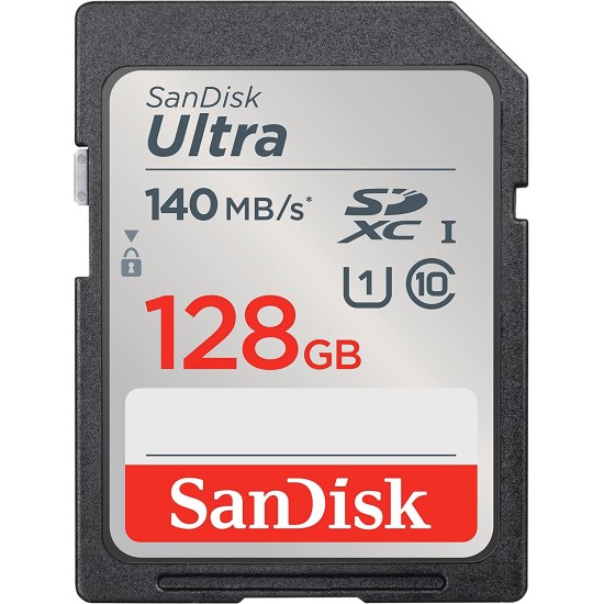 Карта памет SANDISK Ultra SDXC, 128GB