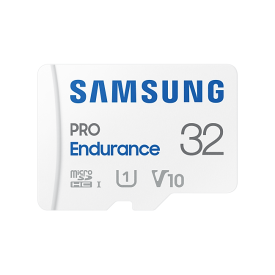 Карта памет Samsung PRO Endurance, microSDHC, UHS-I, 32GB, Адаптер