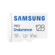 Карта памет Samsung PRO Endurance, microSDXC, UHS-I, 128GB, Адаптер