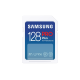 Карта памет Samsung PRO Plus, SD Card, 128GB, Бяла