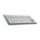 Безжична геймърска механична клавиатура Logitech G915X White Lightspeed TKL - GL Tactile Switch Безжична геймърска механична клавиатура Logitech G915X White Lightspeed TKL - GL Tactile Switch