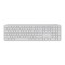 Безжична клавиатура Keychron B6 Pro Ultra-Slim - Ivory White