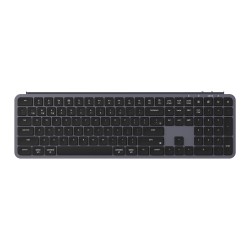 Безжична клавиатура Keychron B6 Pro Ultra-Slim - Space Gray