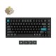 Безжична механичка клавиатура Keychron Q1 Ultra 8K Black - Silk POM Switch Banana Безжична механичка клавиатура Keychron Q1 Ultra 8K Black - Silk POM Switch Banana