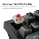 Безжична механичка клавиатура Keychron Q1 Ultra 8K Black - Silk POM Switch Red Безжична механичка клавиатура Keychron Q1 Ultra 8K Black - Silk POM Switch Red
