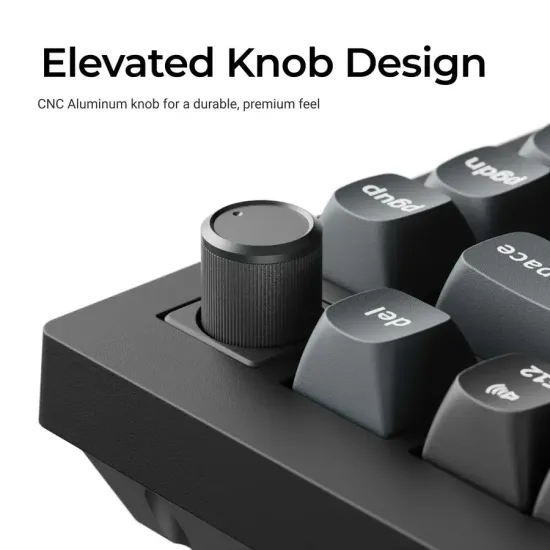 Безжична механичка клавиатура Keychron V1 Ultra 8K - Silk POM Switch Banana Безжична механичка клавиатура Keychron V1 Ultra 8K - Silk POM Switch Banana