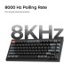 Безжична механичка клавиатура Keychron V1 Ultra 8K - Silk POM Switch Red