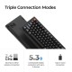 Безжична механичка клавиатура Keychron V1 Ultra 8K - Silk POM Switch Red