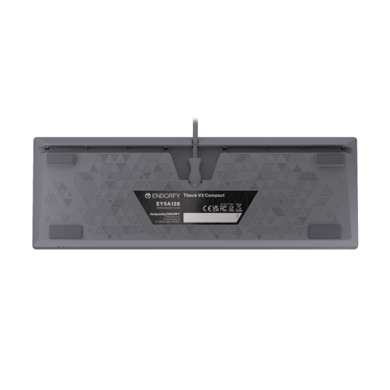 Endorfy механична клавиатура Thock V2 Compact, PBT, Endorfy Red switch, US Layout Endorfy механична клавиатура Thock V2 Compact, PBT, Endorfy Red switch, US Layout
