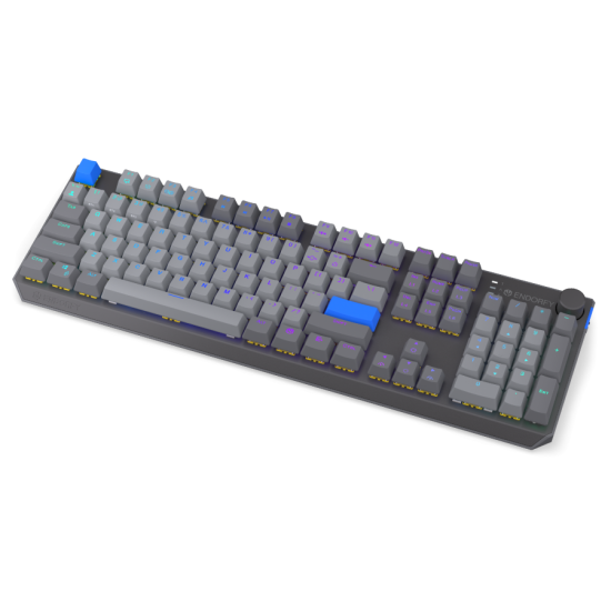 Endorfy механична клавиатура Thock Wireless V2 Full Size, PBT, Endorfy Yellow switch, US Layout