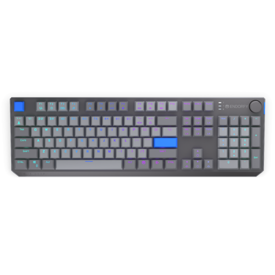 Endorfy механична клавиатура Thock Wireless V2 Full Size, PBT, Endorfy Yellow switch, US Layout