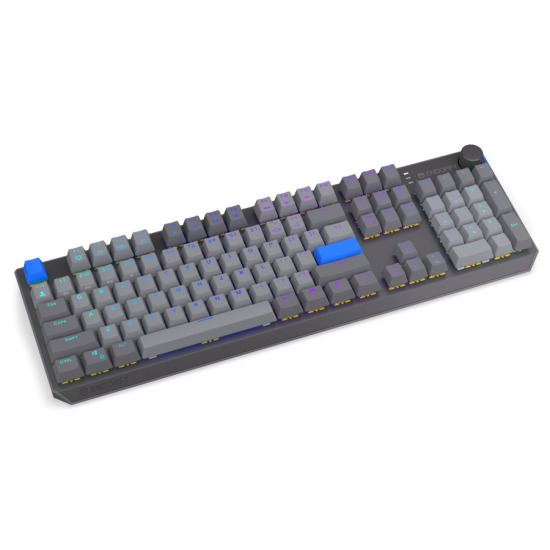 Endorfy механична клавиатура Thock Wireless V2 Full Size, PBT, Endorfy Yellow switch, US Layout
