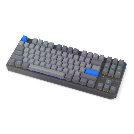 Endorfy механична клавиатура Thock Wireless V2 TKL, PBT, Endorfy Yellow switch, US Layout Endorfy механична клавиатура Thock Wireless V2 TKL, PBT, Endorfy Yellow switch, US Layout