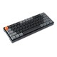 Геймърска Механична клавиатура Keychron K12 Hot-Swappable 60% Gateron Brown Switch White LED ABS