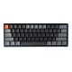 Геймърска Механична клавиатура Keychron K12 Hot-Swappable Aluminum 60% Gateron Brown Switch RGB LED ABS
