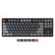 Геймърска Механична клавиатура Keychron K8 Aluminum Hot-Swappable TKL Gateron Optical Brown Switch RGB LED ABS