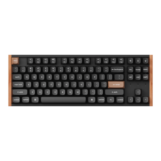 Геймърска Механична клавиатура Keychron K8 HE Magnetic Switch - Black Special Edition