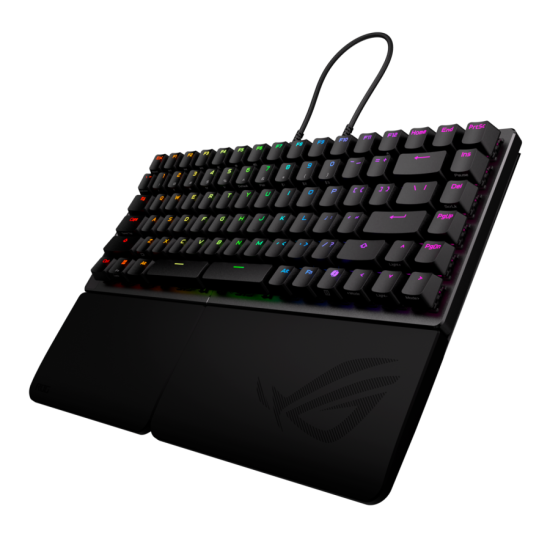 Геймърска безжична Клавиатура ASUS ROG Falcata 75% - ROG HFX V2 Magnetic Switch Геймърска безжична Клавиатура ASUS ROG Falcata 75% - ROG HFX V2 Magnetic Switch