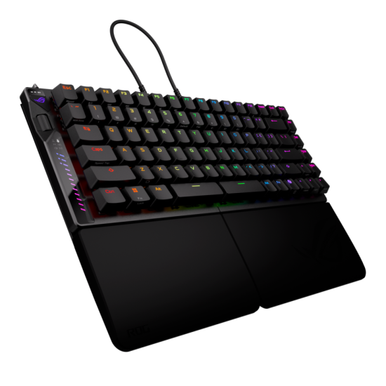 Геймърска безжична Клавиатура ASUS ROG Falcata 75% - ROG HFX V2 Magnetic Switch Геймърска безжична Клавиатура ASUS ROG Falcata 75% - ROG HFX V2 Magnetic Switch