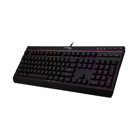 Геймърскa клавиатура HyperX Alloy Core, RGB подсветка, Черен