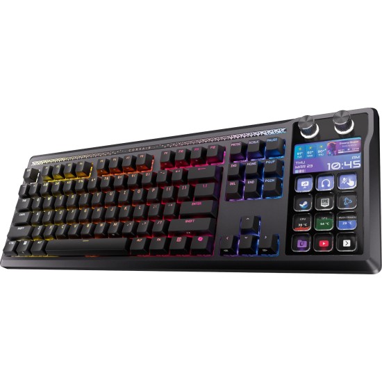 Геймърска механична клавиатура CORSAIR GALLEON 100 SD CRS MLX Pulse Switch - Black