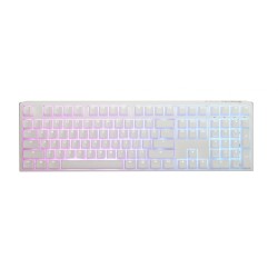 Геймърскa механична клавиатура Ducky One 3 Pure White Full Size Hotswap Cherry MX Black, RGB, PBT Keycaps