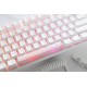 Геймърскa механична клавиатура Ducky One 3 Pure White Full Size Hotswap Cherry MX Black, RGB, PBT Keycaps