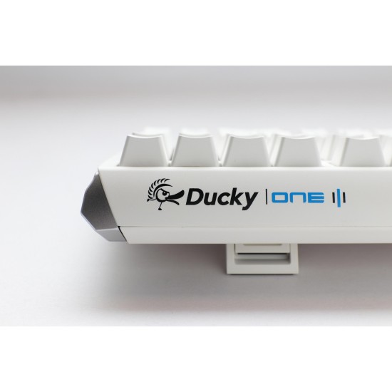 Геймърскa механична клавиатура Ducky One 3 Pure White Full Size Hotswap Cherry MX Brown, RGB, PBT Keycaps