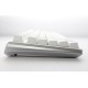 Геймърскa механична клавиатура Ducky One 3 Pure White Full Size Hotswap Cherry MX Silver, RGB, PBT Keycaps