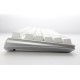 Геймърскa механична клавиатура Ducky One 3 Pure White Full Size Hotswap Cherry MX Clear, RGB, PBT Keycaps