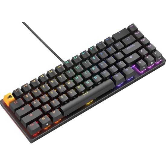 Геймърска механична клавиатура Glorious GMMK 2 Black Compact- Fox Switches US-Layout