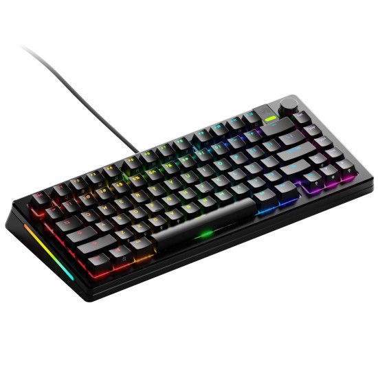 Геймърска механична клавиатура Glorious GMMK 3 Pro 75% Black - Fox Linear Switches