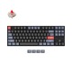 Геймърска механична клавиатура Keychron K8 Pro TKL Gateron G Pro(Hot Swappable) Red Switch RGB Backlight Plastic Frame