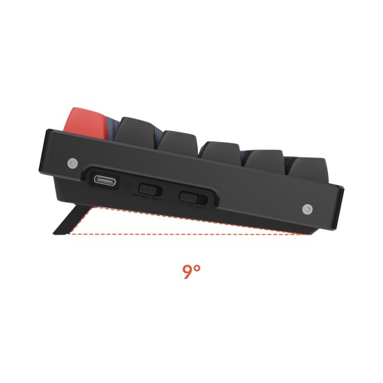Геймърска механична клавиатура Keychron K8 Pro TKL Gateron G Pro(Hot Swappable) Blue Switch RGB Backlight Aluminium Frame