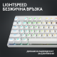 Геймърска механична клавиатура Logitech G Pro X TKL White - Tactile Геймърска механична клавиатура Logitech G Pro X TKL White - Tactile