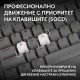 Геймърска механична клавиатура Logitech G Pro X2 RAPID TKL, Magnetic Analog Linear Switch - Бял