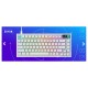Геймърска механична клавиатура Logitech G316 X 75 - Hot-Swappable Tactile Switch - Бял