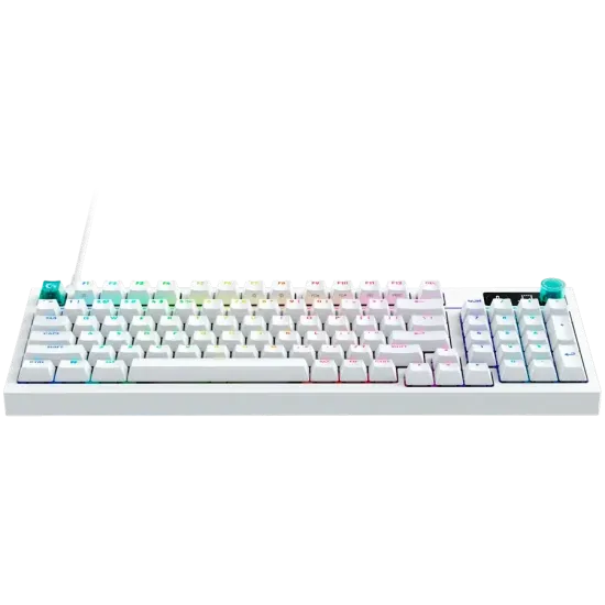 Геймърска механична клавиатура Logitech G316 X 98 - Hot-Swappable Tactile Switch - White