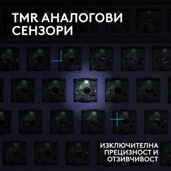 Геймърска механична клавиатура Logitech G512 X 98 - Dual Swap Analog/Mechanical Switch - Black