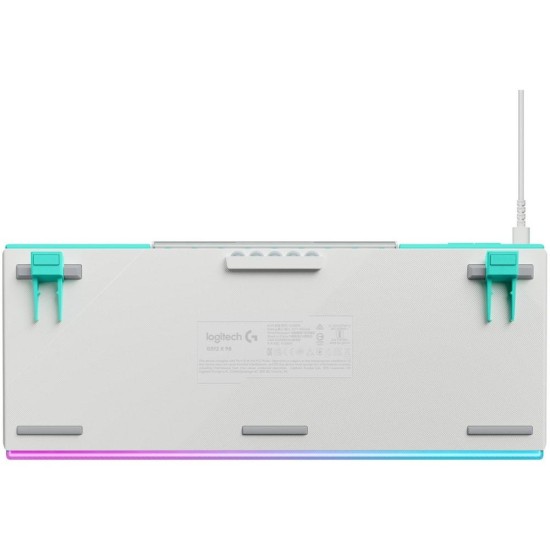 Геймърска механична клавиатура Logitech G512 X 98 - Dual Swap Analog/Mechanical Switch - White
