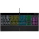 Геймърскa мембранна клавиатура Corsair K55 RGB Pro, USB