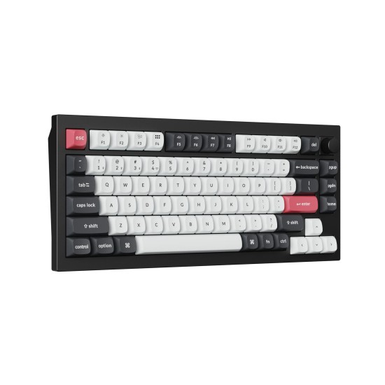 Механична клавиатура Keychron Q1 HE QMK 75% Carbon Black - Wireless Механична клавиатура Keychron Q1 HE QMK 75% Carbon Black - Wireless